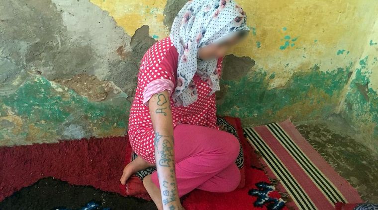 Khadija Okkarou, la joven ultrajada. Foto: RCinet.