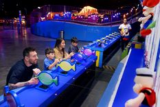 Messi y su familia disfrutaron del parque de diversiones de Riyadh City Boulevard. Foto: @AhmedAlKhateeb Messi y su familia disfrutaron del parque de diversiones de Riyadh City Boulevard. Foto: @AhmedAlKhateeb