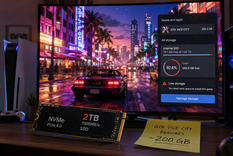 GTA 6 podría requerir cerca de 200 GB, aunque Rockstar todavía no confirmó el dato.