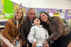 Milagros Juez votó por primera vez a los 22 años Foto: Twitter Luis Juez