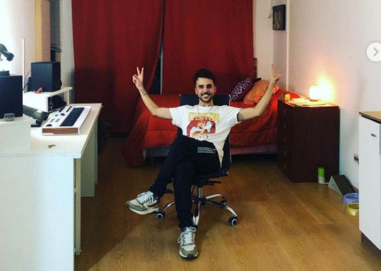 Palmito Musica compartió su alegría en Instagram Foto: Instagram