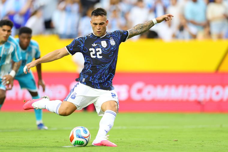Lautaro Martínez habló tras el amistoso contra Honduras.