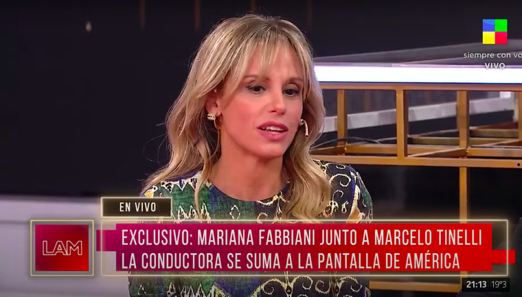 Mariana Fabbiani contó detalles de su regreso a la televisión. Foto: Imagen de América TV