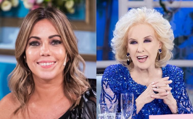 Pía Shaw y Mirtha Legrand