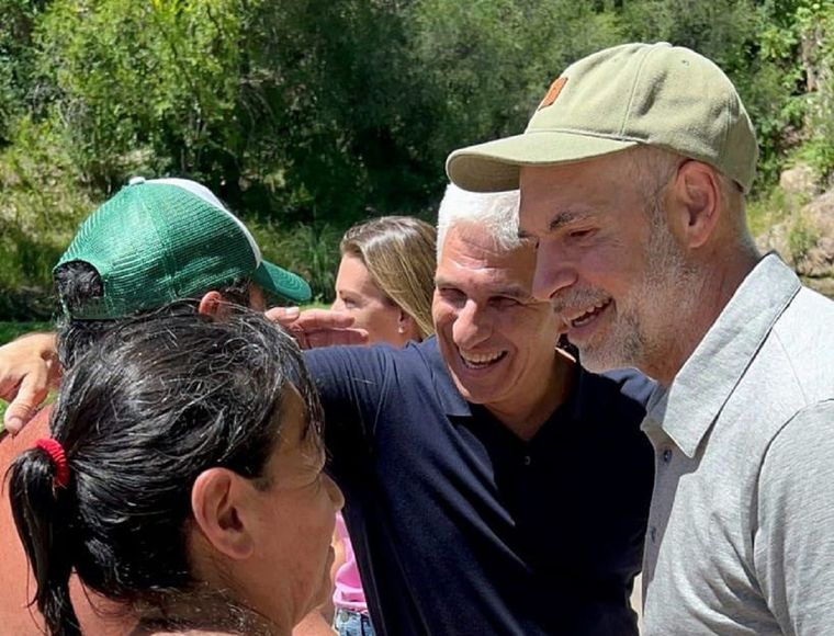 Claudio Poggi confirmó que su apoyo será para Rodríguez Larreta Foto: Twitter Claudio Poggi