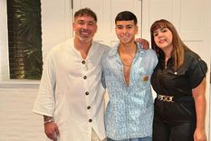 Tomás Lavezzi junto al Pocho. Foto: IG: @tomilavezzi_ Tomás Lavezzi junto al Pocho. Foto: IG: @tomilavezzi_