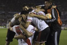 Rojas gritó cAmpeón con River en 2015. Foto: NA