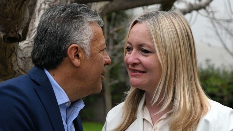 Alfredo Cornejo y Hebe Casado, el nuevo poder de Mendoza. Foto: ALF PONCE MERCADO/MDZ