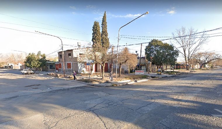 La zona Una de las esquinas del barrio donde detuvieron al sospechoso.