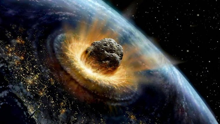 El nuevo estudio consignó que se habría producido una ráfaga de viento muy fuerte, antes de un terremoto de magnitud 7. Foto: Space Society.