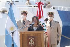 Sabina Frederic fue duramente criticada por sus dichos. Foto: Cuenta de Twitter de Sabina Frederic.