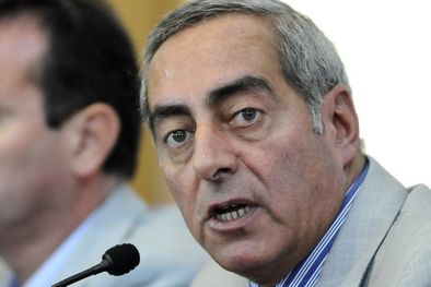 MDZol | Fayad y Pérez hoy, en una conferencia de prensa. Foto: Pachy Reynoso/MDZ