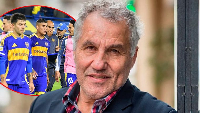 El Beto Márcico apuntó contra los jugadores Boca. Foto: Archivo y Fotobaires