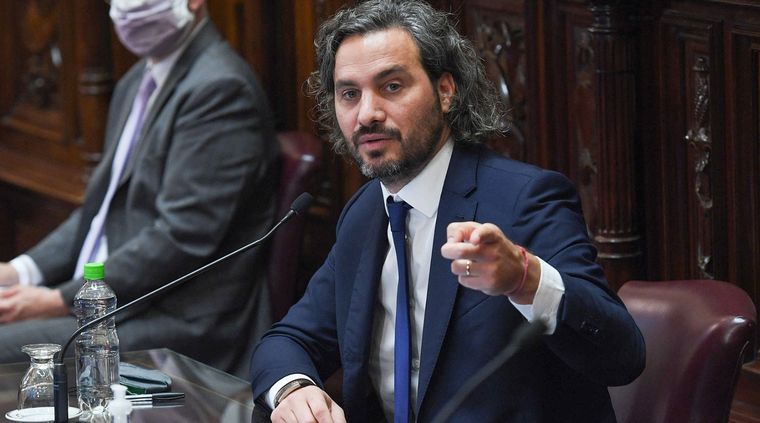 Santiago Cafiero asegura que la fiesta por el cumpleaños de Fabiola Yañe fue una situación sobredimensionada por los medios Foto: Prensa Diputados