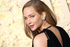 Jennifer Lawrence tuvo una particular reacción cuando la cámara la enfocó en los Globos de Oro.