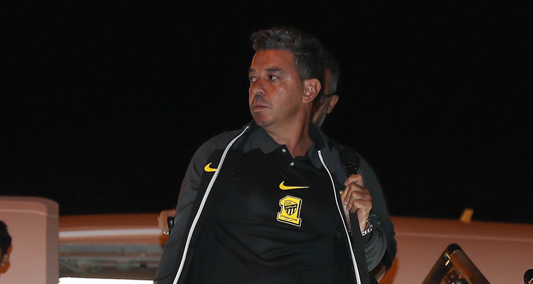 Gallardo debutó con Al Ittihad. Foto: Al Ittihad