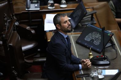 MDZol | Martín Menem, el presidente de la Cámara de Diputados en el recinto del Congreso. Foto: Noticias Argentinas