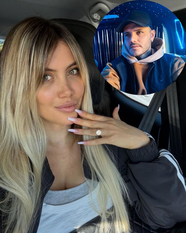 Una de las representantes legales del delantero reveló el verdadero motivo por el que no quiso llevar a las mascotas. Foto: Fuente: Instagram Wanda Nara y Mauro Icardi.
