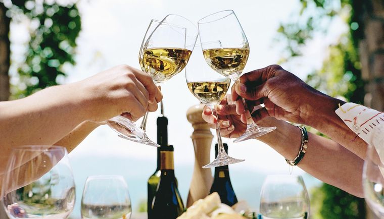 Dos vinos blancos icónicos Foto: Gentileza