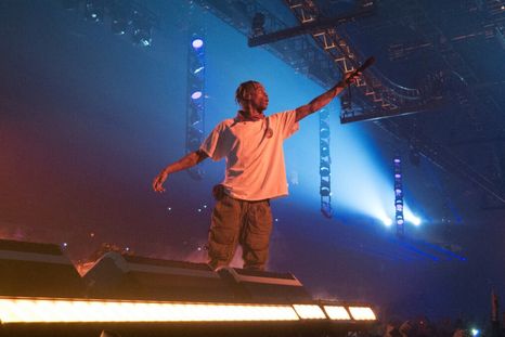 La avalancha ocurrió durante la presentación del rapero Travis Scott Foto: Global look press