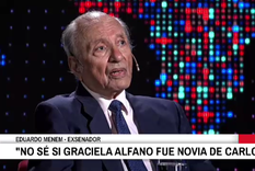 Eduardo Menem habló de su hermano y sus vínculos con Graciela Alfano y Javier Milei. Eduardo Menem habló de su hermano y sus vínculos con Graciela Alfano y Javier Milei.