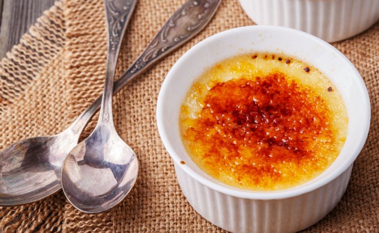 Creme Brulee Una receta francesa para hacer en simples pasos Foto: Shutterstock
