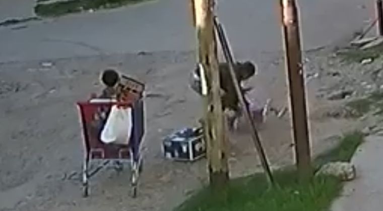 El hecho ocurrió en la intersección de Aconcagua y La Quiaca. Foto: Captura de video