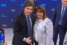 Fin de grieta. Javier Milei y Patricia Bullrich trabajan juntos para terminar con la candidatura de Sergio Massa. Foto: Noticias Argentinas