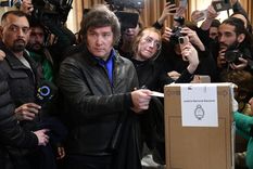 Javier Milei denunció irregularidades con respecto a sus boletas Foto: Agencia Telam