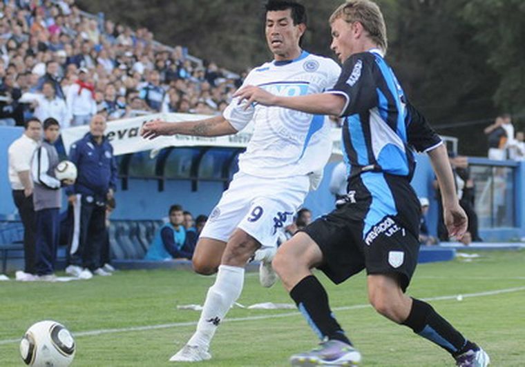 La Lepra jugó un buen partido. Foto: Télam