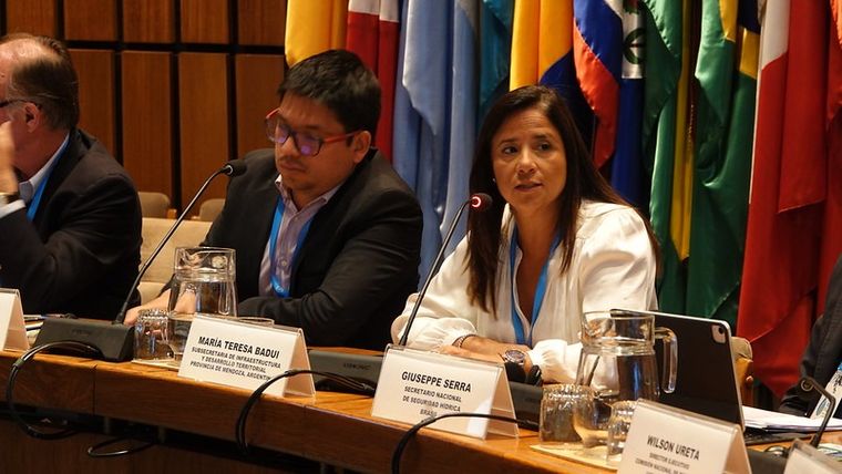 La subsecretaria Marité Badui presentó el Plan Hídrico Provincial y destacó la importancia de cambiar hábitos en el uso del agua. La subsecretaria Marité Badui presentó el Plan Hídrico Provincial y destacó la importancia de cambiar hábitos en el uso del agua.