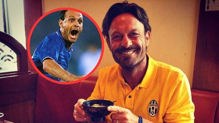 Salvatore Schillaci lucha contra un cáncer de colon. Foto: Especial