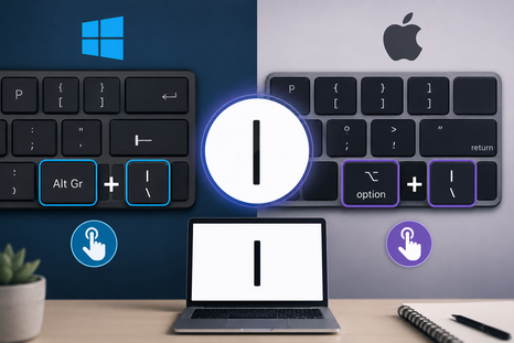 El símbolo de la barra vertical suele pasar desapercibido, pero es clave en programación y tareas digitales. El símbolo de la barra vertical suele pasar desapercibido, pero es clave en programación y tareas digitales.
