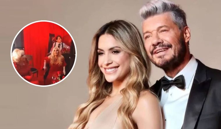 Marcelo Tinelli presentó a Milett Figueroa con Mirtha Legrand y Susana Giménez.