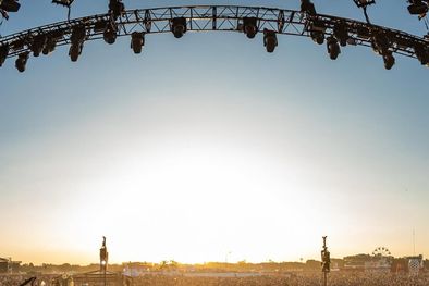 MDZol | El servicio de transporte público realizó ajustes específicos para las jornadas del festival. Foto: Instagram @lollapaloozaar.