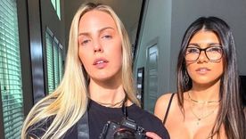 Siempre sensual, Jenna Lee, la amiga de Mia Khalifa, volvió a encender las redes (foto: @miakhalifa)