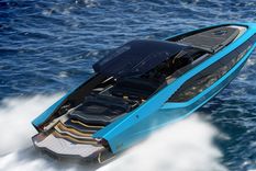 el primer yate (de 3 millones de euros) disenado por lamborghini