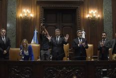 Jorge Macri en su primera Asamblea Legislativa Foto: Prensa Ciudad de Buenos Aires