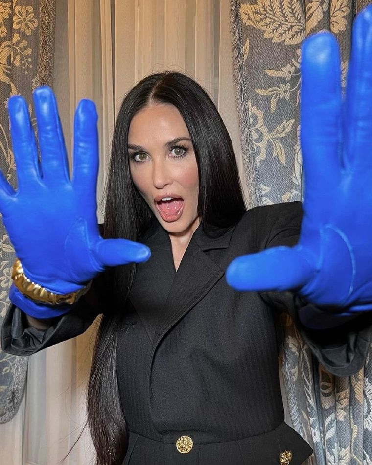 Demi Moore parece inmune al paso del tiempo aunque ya esté pisando las 60 décadas