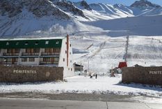 apertura de penitentes: como planean acondicionar el parque de nieve en una semana