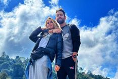 Sabrina Rojas y El Tucu López están disfrutando, junto a los hijos de la actriz, de su viaje. Foto: Instagram Rojassasi.