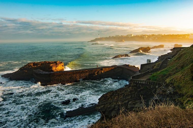 La playa francesa que enamora con sus paisajes. La playa francesa que enamora con sus paisajes. 