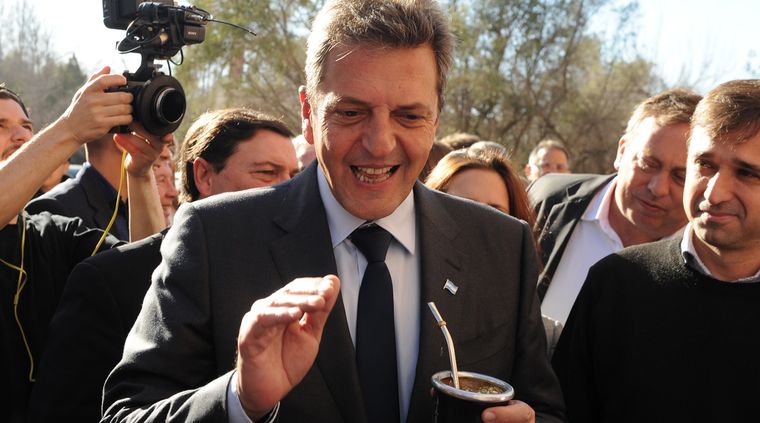 Sergio Massa se refirió a la fuerte suba del dólar blue y a la inflación. Foto: ALF PONCE MERCADO / MDZ