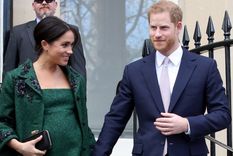 Meghan y Harry, cuando esperaban al bebé Archie.