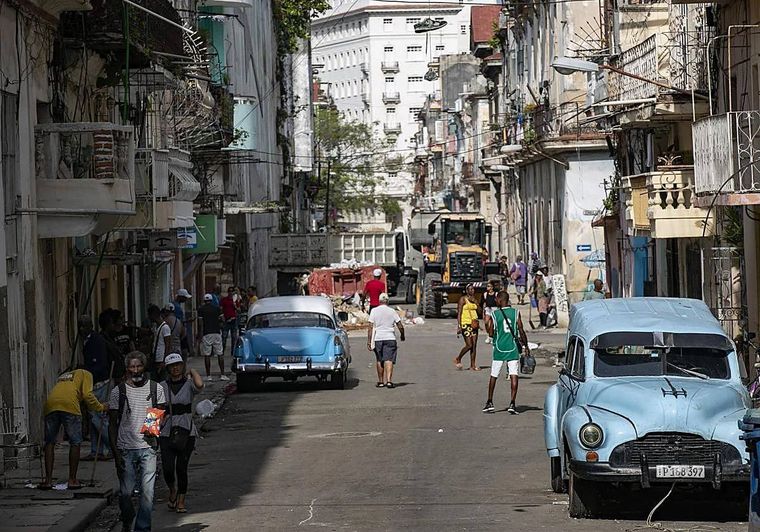 Duro comunicado del Gobierno contra Cuba. Foto: EFE