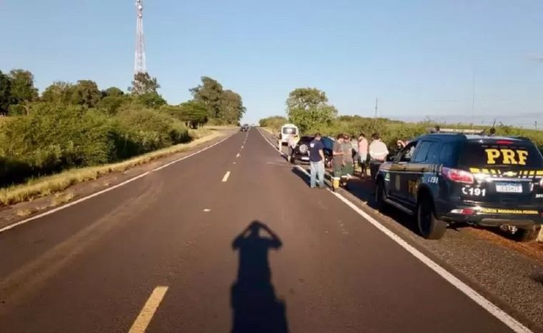 Conmoción en Brasil tras el accidente fatal Foto: Foto: PRF