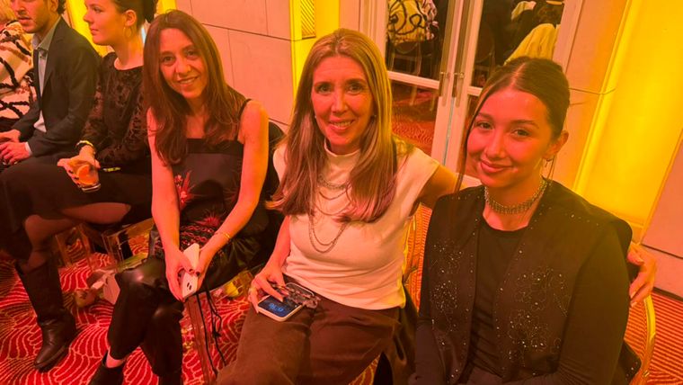 Marina Milanesio, Belén Graffigna y Guada Aguirre.