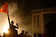 Festejos opositores.