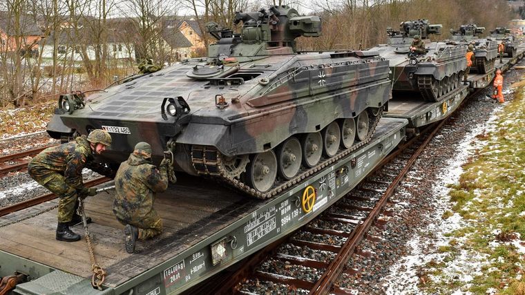Alemania ya ha enviado armamento pesado a Ucrania. Foto: We.De