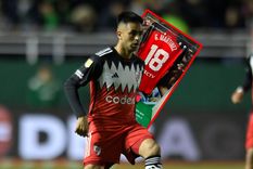 El Pity Martínez y una elocuente frase de cara a la visita de River a la Bombonera Foto: River Plate